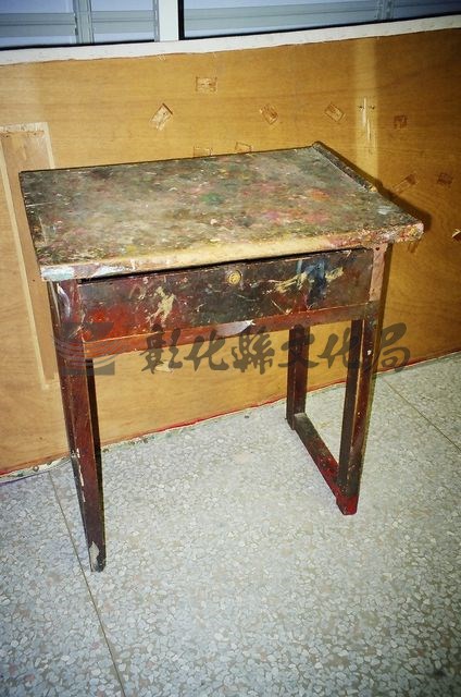 作品(檜木工作桌)的圖檔，共1張