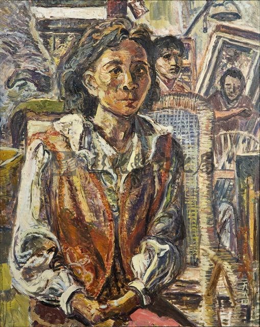 作品(中年婦人)的圖檔，共1張