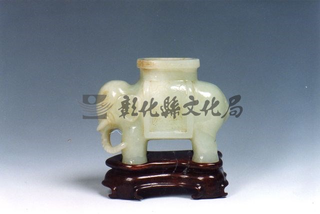 作品(白玉象)的圖檔，共1張