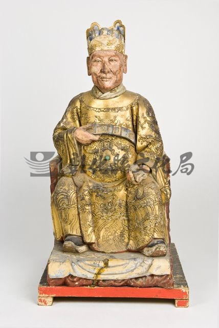 作品(泥塑鄭和神像)的圖檔，共2張