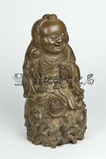 作品(竹刻榴上童子)的圖檔，共2張