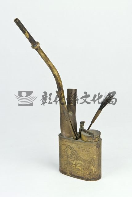 作品(銅水煙壺)的圖檔，共2張
