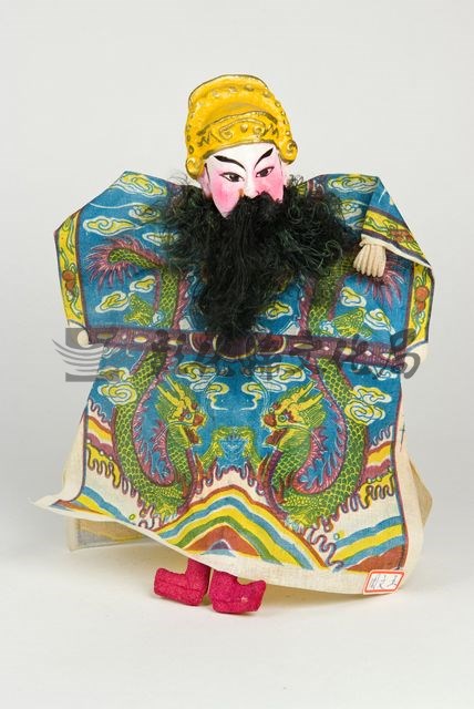 作品(木屑布袋戲偶  周文王)的圖檔，共2張