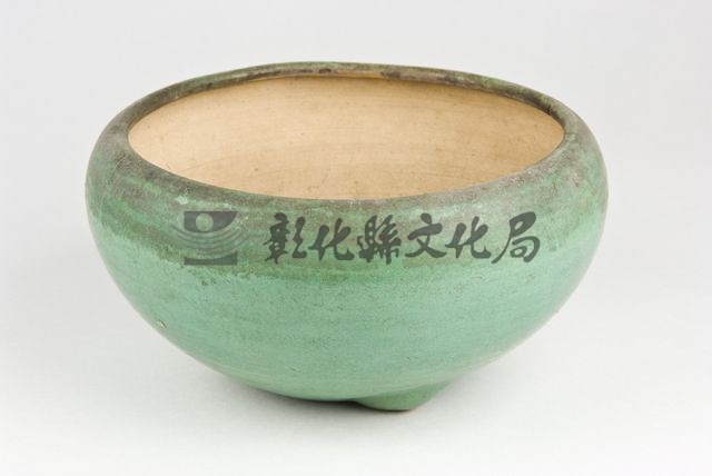 作品(綠釉缽)的圖檔，共2張