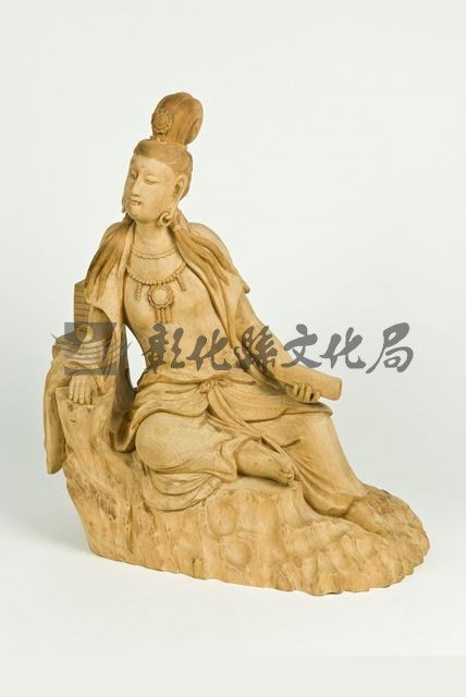 作品(菩薩(木雕))的圖檔，共2張